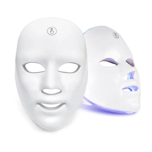 Skin Care Light Therapy Device - Wireless 7-Color LED Face Mask